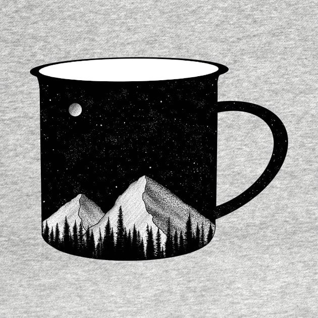 A cup of wilderness by jy ink